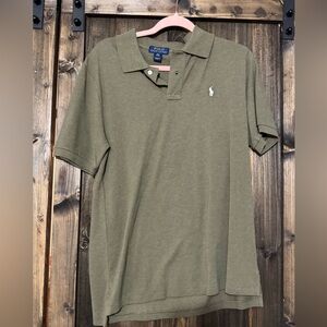 Polo by Ralph Lauren Men's Olive Polo Shirt